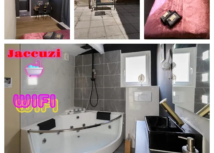 Jacuzzi Terrasse Centre 아파트 나르본